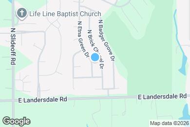 Map image of the property - 13137 N Etna Green Dr