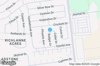 Map image of the property - 2958 Badger Dr