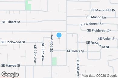 Map image of the property - 9585 SE 41st Ave