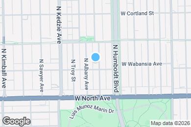 Map image of the property - 1710 N Whipple St