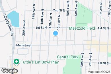 Map image of the property - 24 16th Ave N