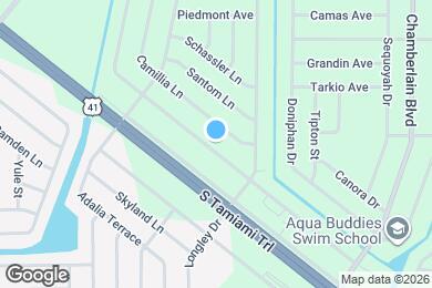 Map image of the property - 358 Bamboo Dr