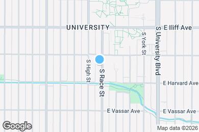 Map image of the property - 2435 S Race St