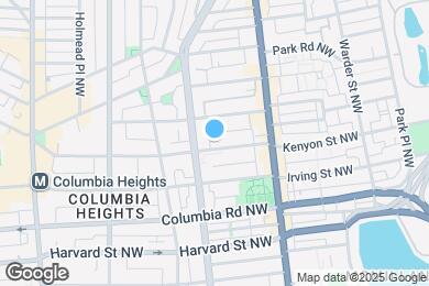 Map image of the property - 761 Kenyon St NW