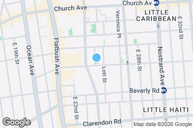 Map image of the property - 2401 Tilden Ave