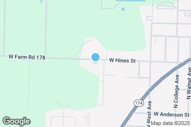 Map image of the property - 604 W Hines St