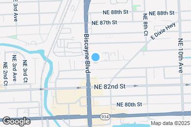 Map image of the property - 630 NE 83rd Ter