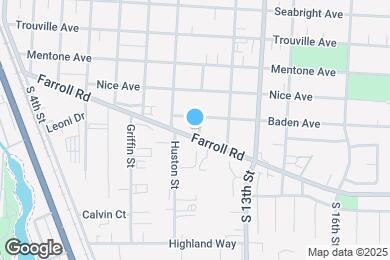 Map image of the property - 1084 Baden Ave