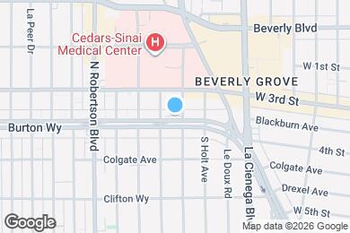 Map image of the property - 8611 Burton Way