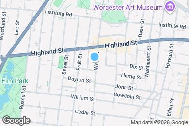 Map image of the property - 110 West St