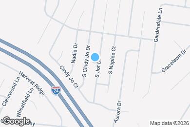 Map image of the property - 3680 S Jot Dr