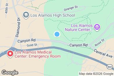 Map image of the property - Canyon Village Los Alamos