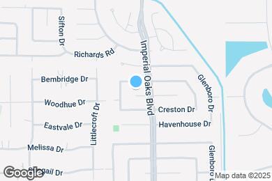 Map image of the property - 1911 Woodhue Dr