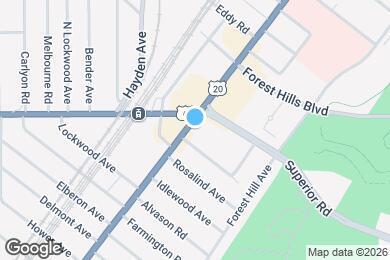 Map image of the property - 13430 Euclid Ave