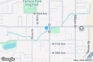 Map image of the property - 8406 W 52nd Ave