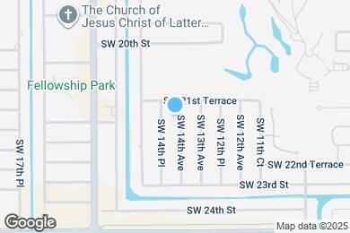 Map image of the property - 2126 SW 14th Ave