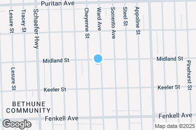 Map image of the property - 15503 Ward St