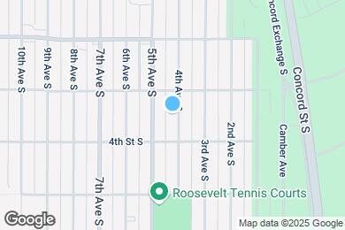 Map image of the property - 328 4th Ave S