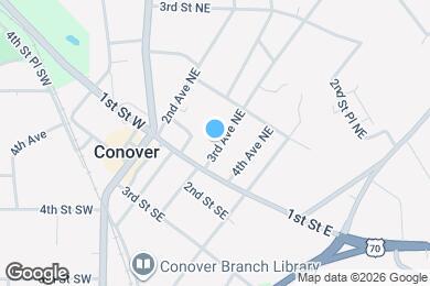 Map image of the property - 121 3rd Ave NE