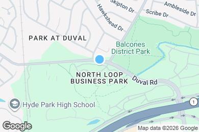 Map image of the property - 3625 Duval Rd