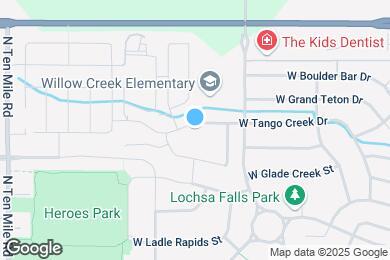 Map image of the property - 2549 W Tango Creek Dr