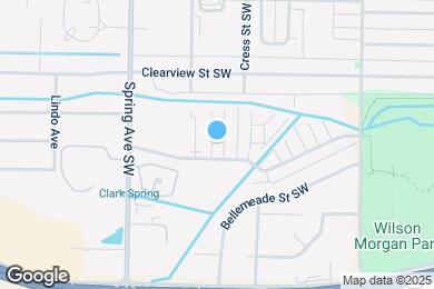 Map image of the property - 2429 Harpeth Pl SW
