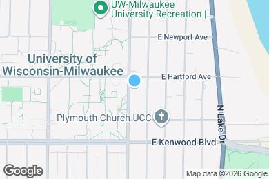 Map image of the property - 3264 N Downer Ave