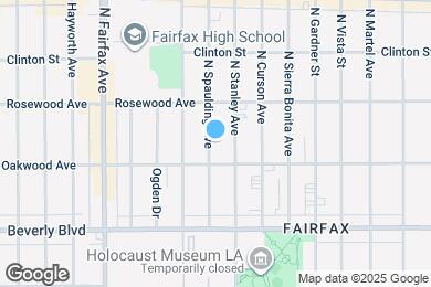 Map image of the property - 422 N Spaulding Ave