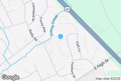 Map image of the property - 34 Cranfield Ct