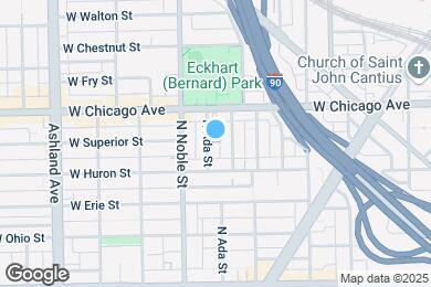 Map image of the property - 725 N Ada St