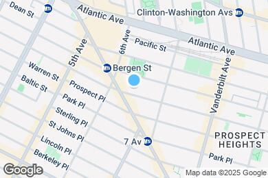 Map image of the property - 89 St Marks Ave