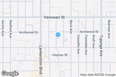 Map image of the property - 6636 Irvine Ave