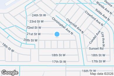 Map image of the property - 3816 20th St W