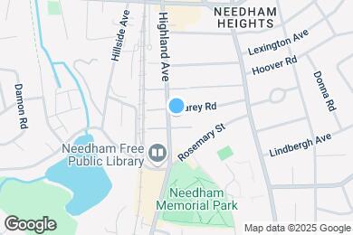 Map image of the property - 1096 Highland Ave