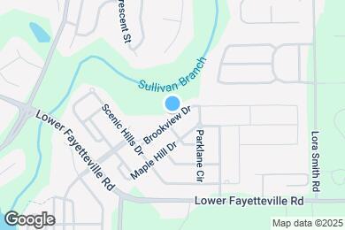 Map image of the property - 50 Brookview Dr