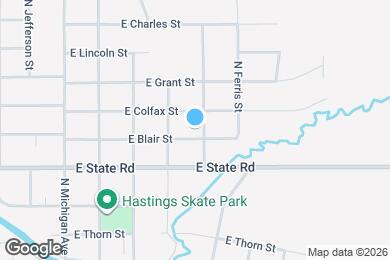 Map image of the property - 704 N Wilson St