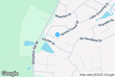 Map image of the property - 15709 Lakepoint Forest Dr