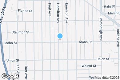 Map image of the property - 1005 Hamilton Ave