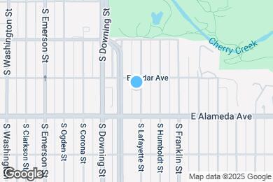 Map image of the property - 225 S Lafayette St