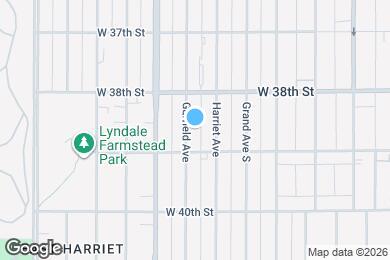 Map image of the property - 3837 Garfield Ave