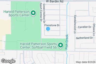 Map image of the property - 934 Robinwood Dr