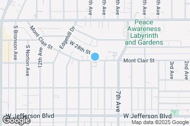 Map image of the property - 3820 1/2 Montclair St