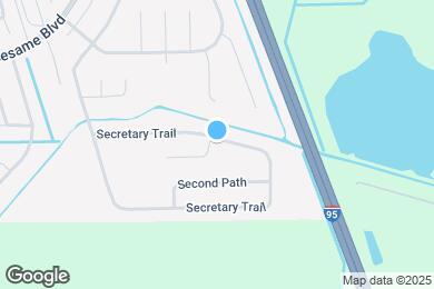 Map image of the property - 1 Seckel Ct