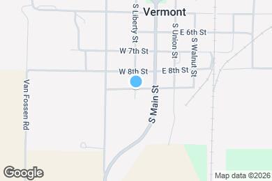Map image of the property - 202 W 9th St