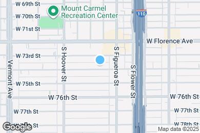 Map image of the property - 603 W 74th St