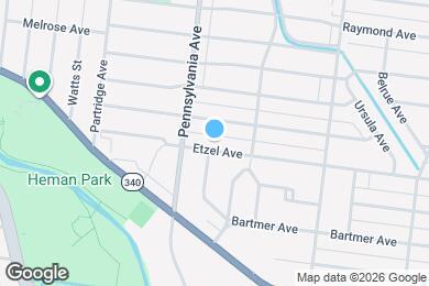 Map image of the property - 6937 Etzel Ave