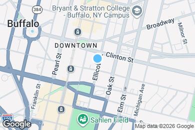 Map image of the property - 210 Ellicott St