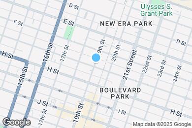 Map image of the property - 725 19th St