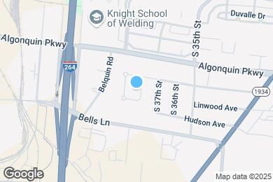 Map image of the property - 3752 Penway Ave