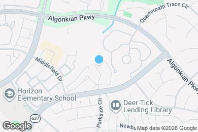 Map image of the property - 20505 Morningside Ter